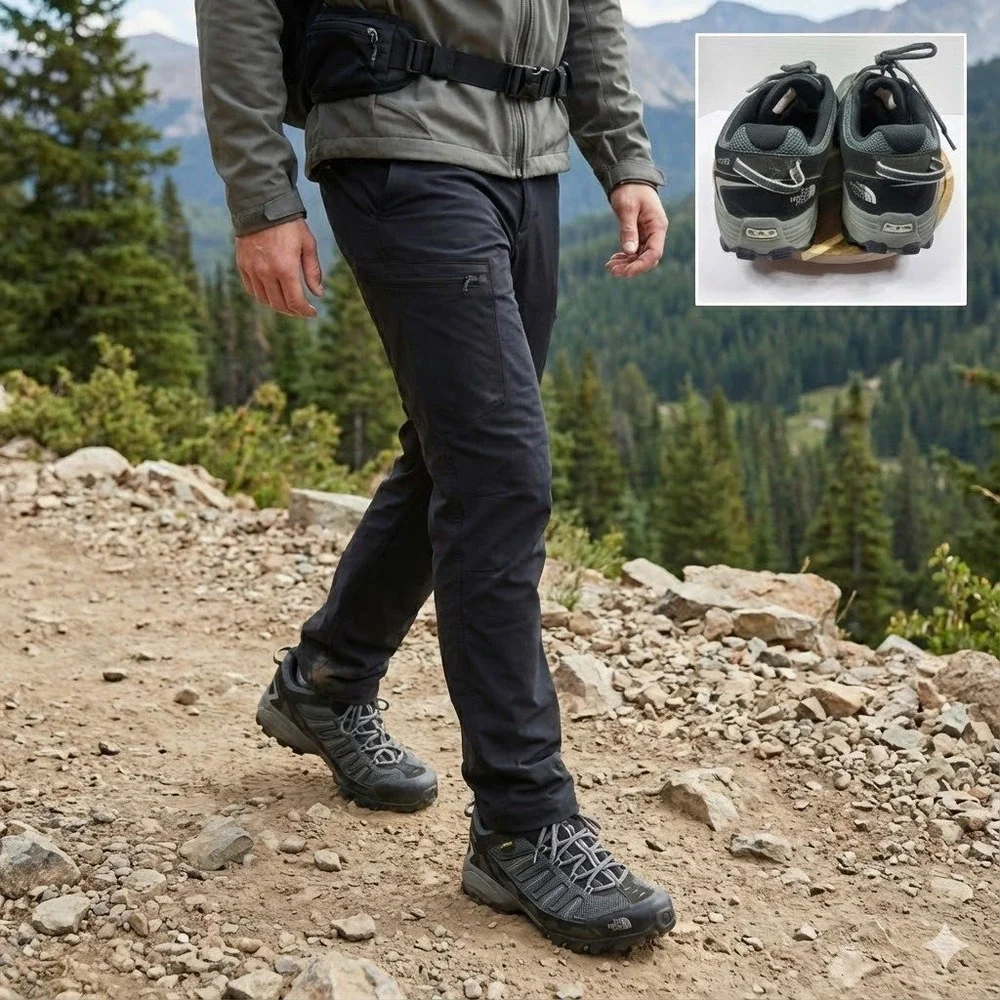 The North Face Men's Ultra 109 Gore-Tex Waterproof Hiking Trail‎ Shoes Size 11.5